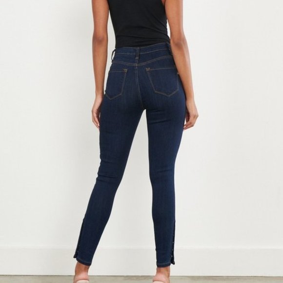 Vibrant MIU Snap Ankle Jeans #9062 - Picture 2 of 7